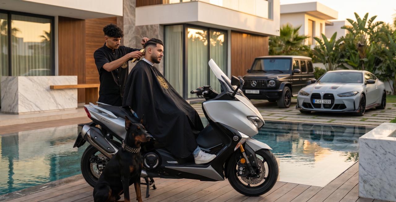 After cut VIP session Younes